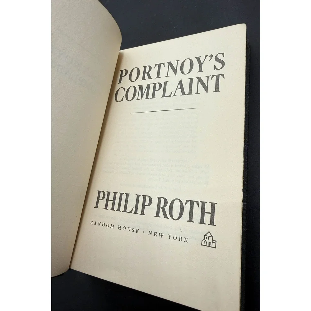 Portnoy's Complaint By Philip Roth Hard Cover 1969 1st Printing